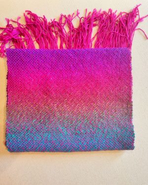 Pink multicolor with sparkles